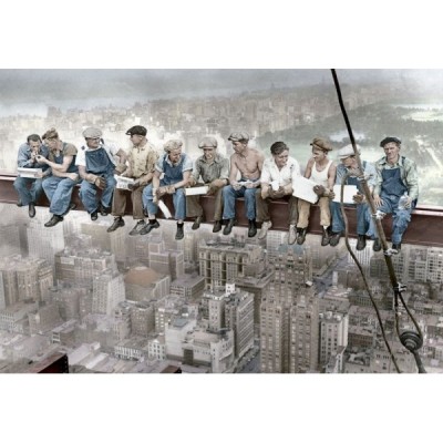 PUZZLE 1500 pzas.ALMUERZO EN NUEVA YORK