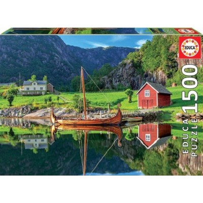 Puzzle 1500 Pzas. BARCO VIKINGO