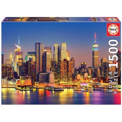 PUZZLE 1500 MANHATTAN DE NOCHE