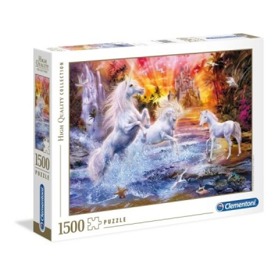 Puzzle 1500 Pz, Unicornios salvajes