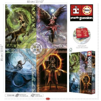 Puzzle 1500 pzas. MAGIC STAR CHART, ANNE STOKE