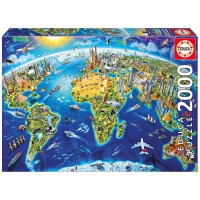 PUZZLE 2000 SÍMBOLOS DEL MUNDO