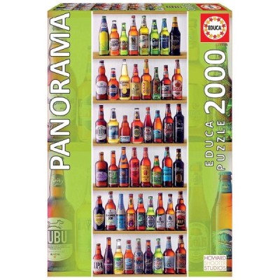 PUZZLE 2000 CERVEZAS DEL MUNDO PANORAMA