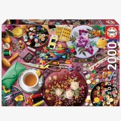 Puzzle LA MESA DE COSTURA 2000