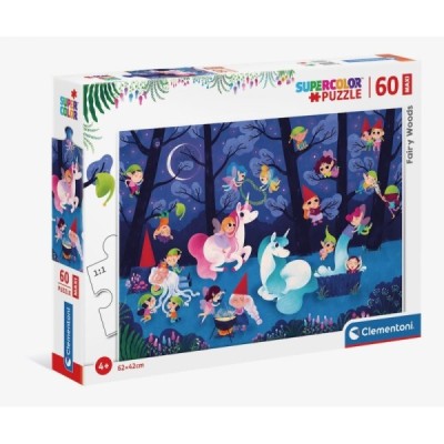 PUZZLE 60 pzas. MAXI Bosque de Hadas
