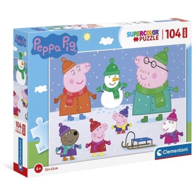 Puzzle 104 Maxi, PEPPA PIG