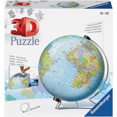 Puzzle 3D, Globo Terráqueo 540 piezas