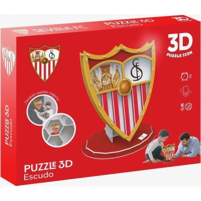 Puzzle 3D Escudo Sevilla FC