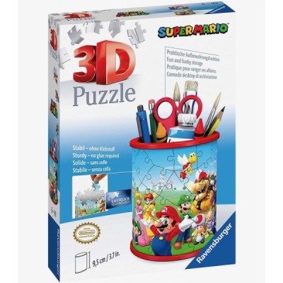 Puzzle 3D, Portalápices Super Mario