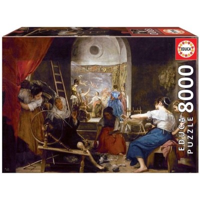 PUZZLE 8000 LAS HILANDERAS, VELÁZQUEZ