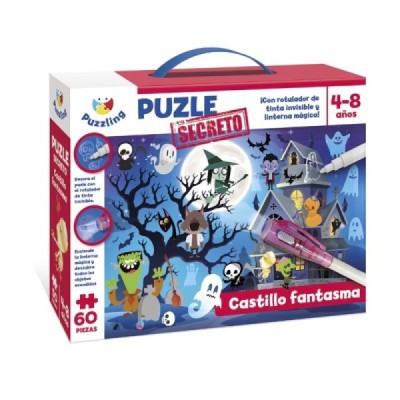 PUZZLE SECRETO: CASTILLO FANTASMA 60 pzas.