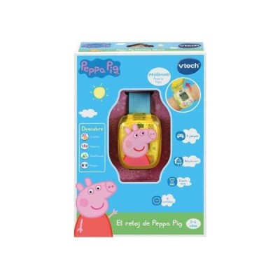 El reloj de Peppa Pig azul