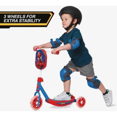Mi Primer PATINETE 3 RUEDAS - SPIDERMAN -SIN BOLSA MONDO