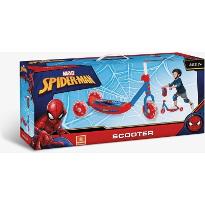 Mi Primer PATINETE 3 RUEDAS - SPIDERMAN -SIN BOLSA MONDO