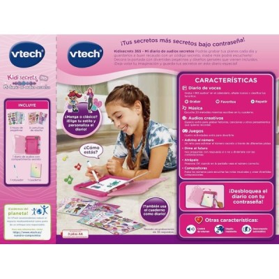 KidiSecrets 365 Mi Diario de Audios Secretos