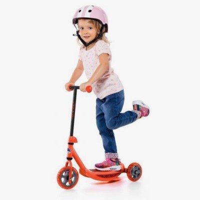 MI PRIMER SCOOTER ROJO