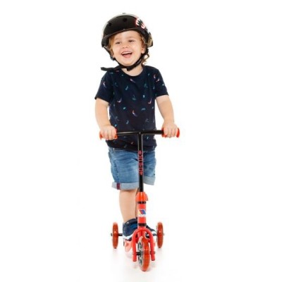 MI PRIMER SCOOTER ROJO