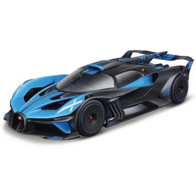 BUGATTI BOLIDE 1:18 (Negro y Azul)