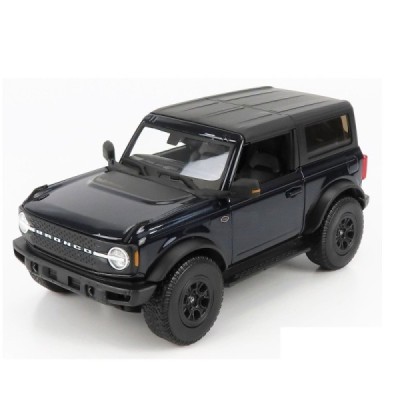 Ford Bronco 2 puertas Escala 1:18 Negro