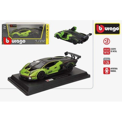 BURAGO-COCHE METAL 1:24 RACING-LAMBORGHINI ESSENZA