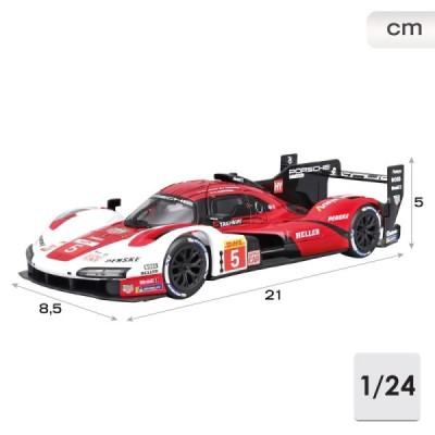 BURAGO-COCHE METAL 1:24 RACING-PORSCHE 963