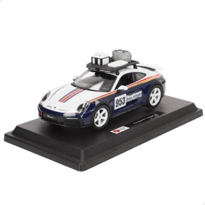 BURAGO-COCHE METAL 1:24 RACING-PORSCHE 911 DAKAR