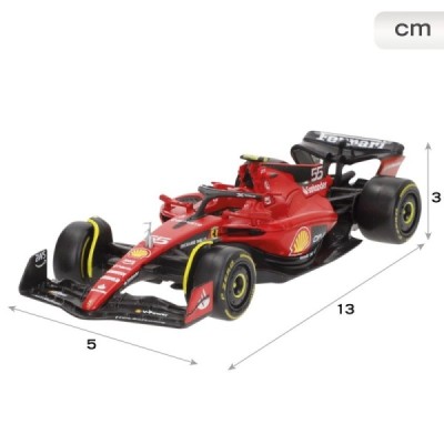 BURAGO-COCHE METAL 1:43 FERRARI F1 RACING SF23