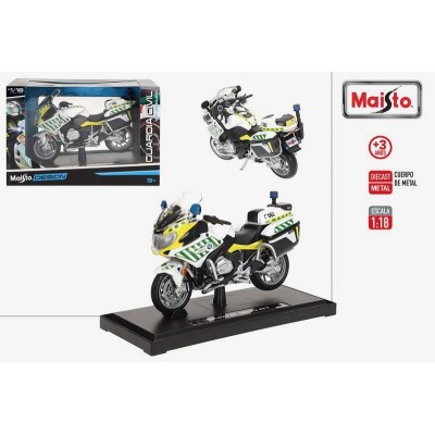 MAISTO-MOTO METAL 1:18 BMW R 1200 RT GUARDIA CIVIL