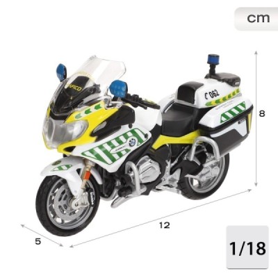 MAISTO-MOTO METAL 1:18 BMW R 1200 RT GUARDIA CIVIL