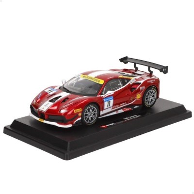 BURAGO-COCHE METAL 1:24 FERRARI RACING 458 CHALLEN