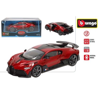 BURAGO-COCHE METAL 1:18 GT-BUGATTI DIVO