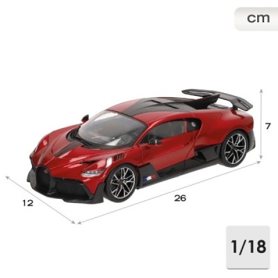 BURAGO-COCHE METAL 1:18 GT-BUGATTI DIVO