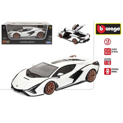 BURAGO-COCHE METAL 1:18 GT-LAMBORGHINI SIAN FKP 37