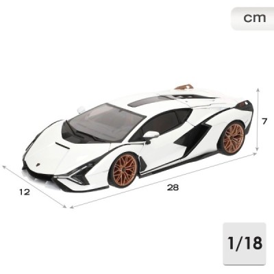 BURAGO-COCHE METAL 1:18 GT-LAMBORGHINI SIAN FKP 37
