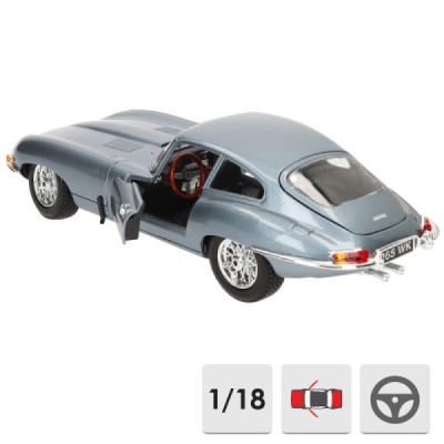 BURAGO-COCHE METAL 1:18 GT-JAGUAR E COUPE