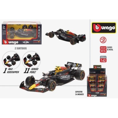 BURAGO-COCHE METAL 1:43 F1 2024 RED BULL RACING RB