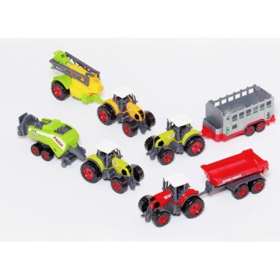 Tractor Granja con Remolque. Escala 1:50 - Modelos