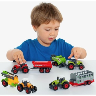 Tractor Granja con Remolque. Escala 1:50 - Modelos