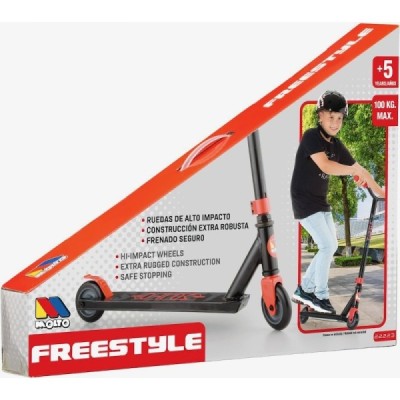 DELUXE FREE STYLE SCOOTER NARANJA PATINETE MOLTO