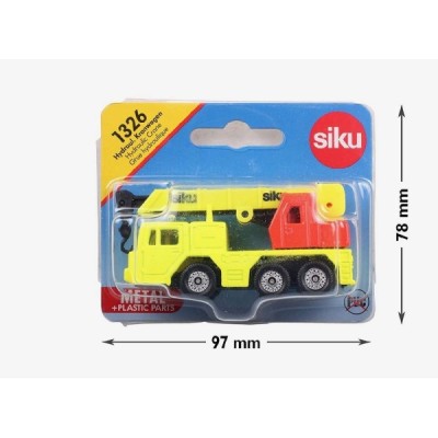 SIKU, CAMIÓN GRÚA HIDRÁULICO ARTICULADO