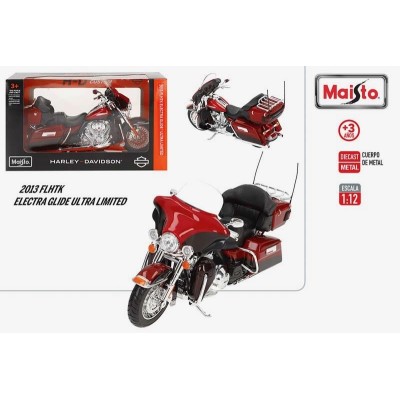 MAISTO-MOTO METAL 1:12-HARLEY DAVIDSON 2013 ELECTR