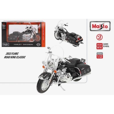 MAISTO-MOTO METAL 1:12-HARLEY DAVIDSON 2013 ROAD K
