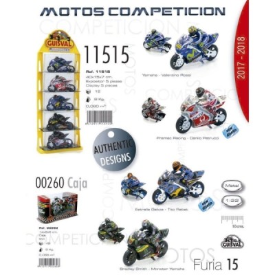 PACK 5 MOTOS COMPETICIÓN GUISVAL