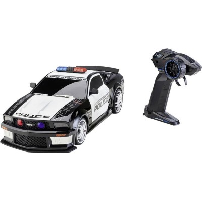 RC Car Ford Mustang US Police 1:12