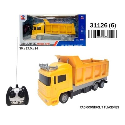 CAMION CONSTRUCCION VOLQUETE R/C Radiocontrol Radio Control