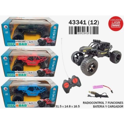 BUGGY R/C BATERÍA, CARGADOR USB 3 SURTIDOS Radiocontrol Radio Control