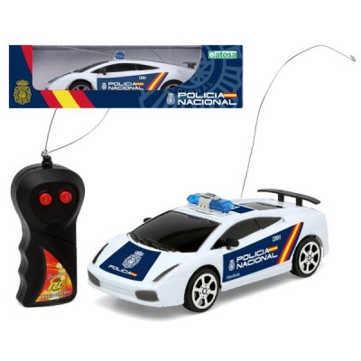 Coche Policia RC 26X14cm. MONO CANAL
