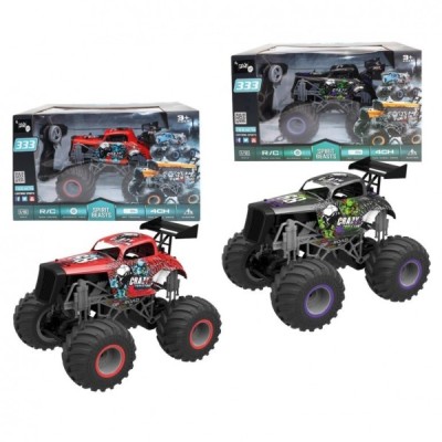 MONSTER CAR SPORT RC ESCALA 1:16 COLORES SURTIDOS
