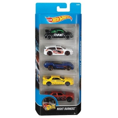 PACK DE 5 VEHICULOS HOT WHEELS
