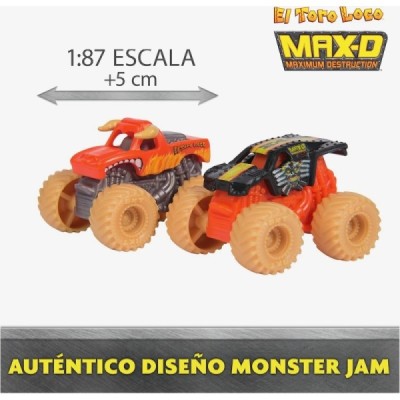 Monster Jam Velocity Scorpion+ Mini JAMS